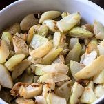 Ventagli di Chayote stufati