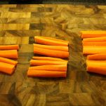 Zanahoria en tentación
