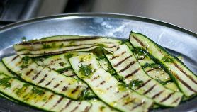 Zucchine grigliate alla menta