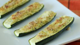 Zucchine grigliate con scamorza affumicata