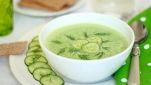 Zuppa di cetriolo fredda