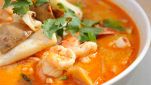 Zuppa di gamberi agrodolce