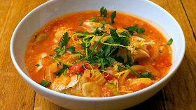 Zuppa di pesce con couscous