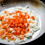 Peperoni cipolla padella