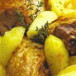 Agnello da latte con le erbe