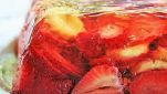Aspic di fragole