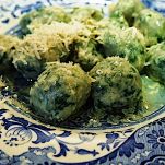 Bocconcini verdi al Formaggio di fossa