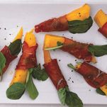 Bresaola equina e ananas