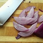 Capocollo di maiale alle cipolle