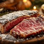 Carne di cinghiale infarinata