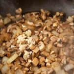 Cosce di cappone ripiene