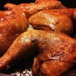 Cosce di galletto con carciofi