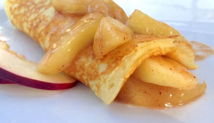 Crepe alle mele
