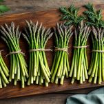 asparagi per fare le crespelle