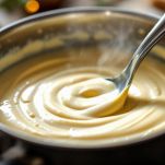 salsa da versare sulle crespelle agli asparagi