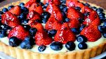 Crostata di mascarpone e frutti di bosco
