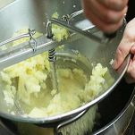 Dischi di patate al formaggio