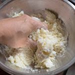 Dischi di patate al formaggio