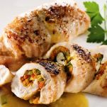 Fesa di tacchino farcita