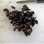 Fettuccine alla crema di olive