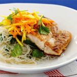 Filetto di persico alle mandorle