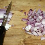 Garganelli con moscardini e piselli