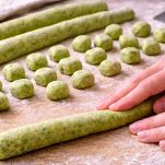 come fare gnocchi di piselli