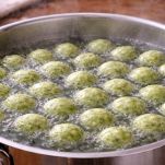 cottura degli gnocchi di piselli