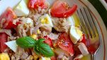 Insalata tonno, uova e acciughe