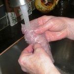 Insalata di totani con olio alle erbe