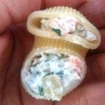 Lumaconi ripieni di melanzane