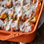 Lumaconi ripieni di melanzane