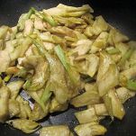 Mafaldine con finanziera di verdure