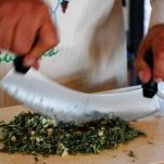 Minestra di quadrucci rustici con erbette