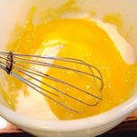 Omelette al mirtillo