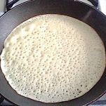 Omelette al mirtillo