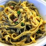 Paglia e fieno gratinata