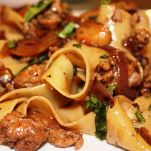 Pappardelle alla cacciatora