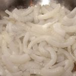 Pasta integrale con cipolla