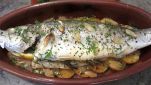 Pesce al forno alla portoghese