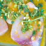 Pesce spada in salsa aromatica