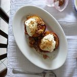 Pesche all’amaretto