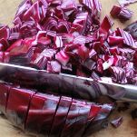 Pipe al radicchio rosso