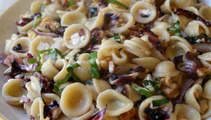 Pipe al radicchio rosso