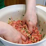 Polpettone all’uovo sodo