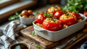 Pomodori ripieni con riso