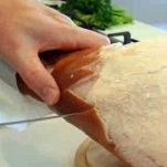 Prosciutto crudo in crosta