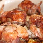 Quaglie al prosciutto