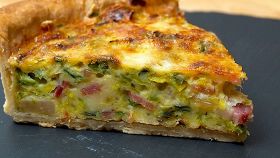 Quiche ai porri e speck