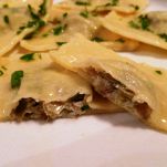 Ravioli con i carciofi